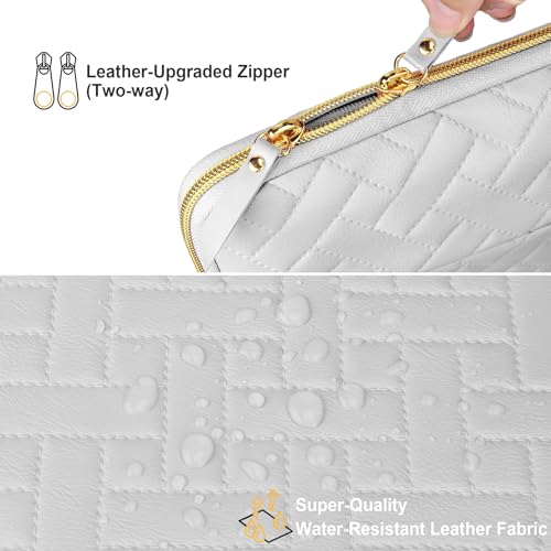 Image of Lacdo Laptop Sleeve Case for 14 inch New MacBook Pro M3 Pro Max / M3 / M2 / M1 Pro Max A2992 A2918 A2779 A2442 2023-2021, 13.8 inch Microsoft Surface Laptop 7th Copilot+PC Computer Bag, Space Gray