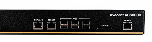Image of Vertiv Avocent ACS 8000 32-Port Serial Console Server, Dual Internal AC Power Supply, Analog Modem (ACS8032MDAC-400)