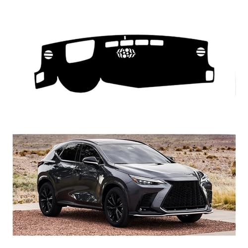 Évite la lumière sur tableau de bord Lexus NX tapis protection visuelle