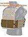 ACEXIER Quick Release Buckle Set For Airsofts Vest Plate Carriers Mounting Strap Release Cummerbund Side Waist Belt Buckle (Black)