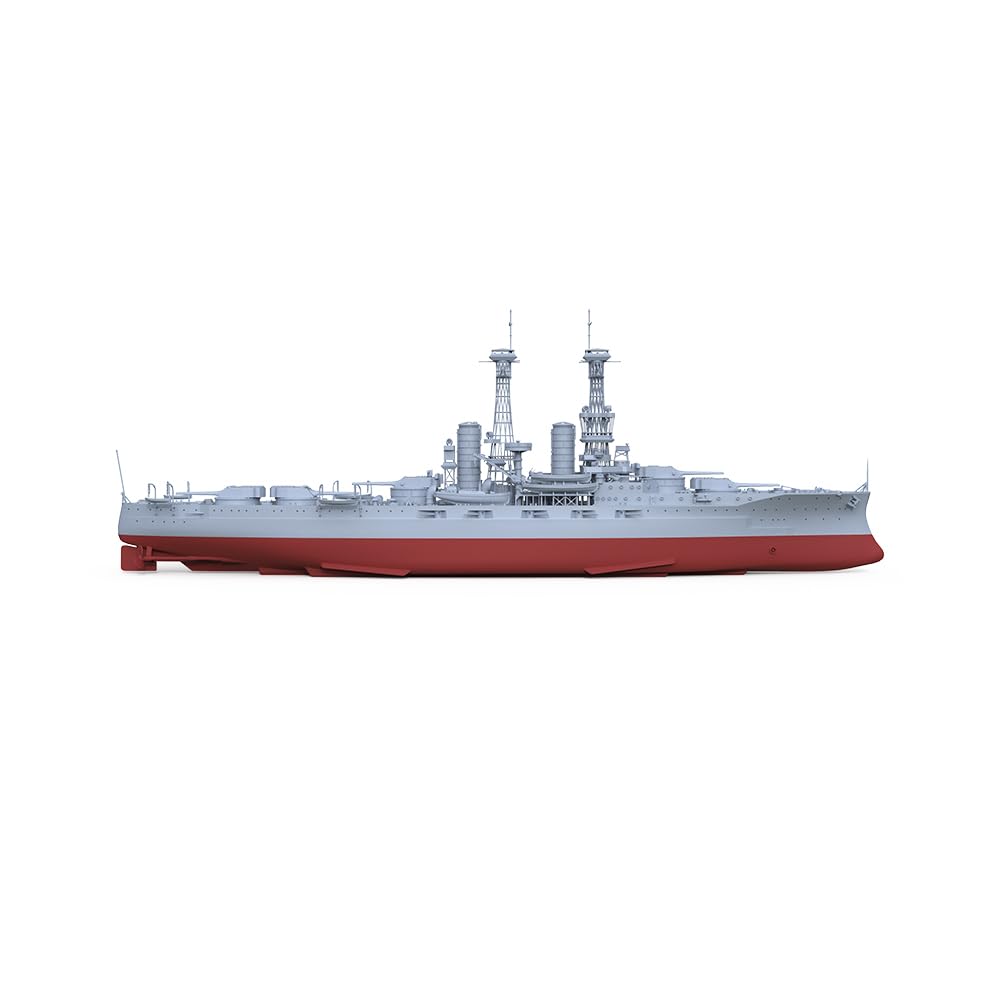 MRY-SFW SSC450521S-A 1/450 zestaw do budowy modelu wojskowego USN North Dakota Klasa pancernik BB-29 pełny kadłub