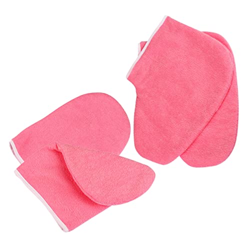 SOESFOUFU Moisturizing Foot Gloves Paraffin Wax Insulated Mittens for Wax Therapy Perfect for Spa and Home
