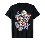 Barber Barbershop Hairstylist Hair Style Haircut T-Shirt