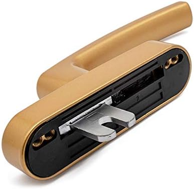 Window Sash Lock, Window Handles Alloy Inner Flat Open Inner Open Curtain Wall Doors and Windows Hardware Accessories Shift Fork Arc Handle Window Handle Window Handle(3001)