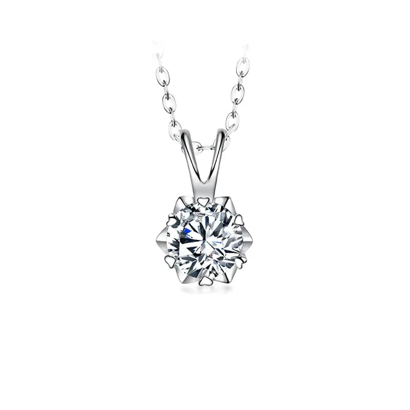 Collier 100% Moissanite le cadeau idéal pour déclarer un amour éternel