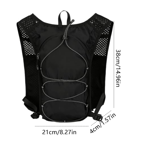 Chaqueta de hidratación impermeable con ajuste de pecho anticaída 5
