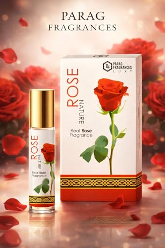 Image of Fragrances Alcohol Free & Long Lasting Attar Perfume Roll-On 6ml (Rose Nature)