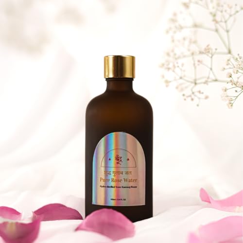 Image of Boond Fragrances 100% Pure Rose Water | 100ml | FSSAI Approved | Comes with Fine Mist Spray Pump