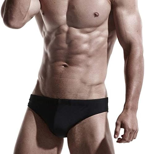 AIMPACT Men Bikini Quick Dry Nylon Drawstring Briefs Surf Swimming Suit for Men