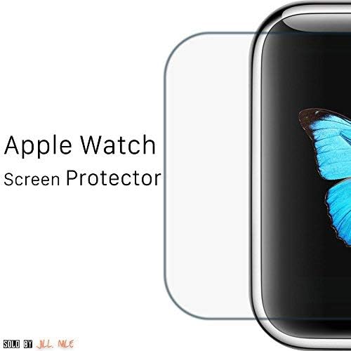for Apple Watch Screen Protector 38mm (Series 1/2/3) [Anti-Scratch] [Bubble-Free] [Never Peel-Off] iWatch Screen Protector Tempered Glass for Apple Watch [Cover Flat-Part]