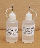60 ml. / 2 Oz. KESTER 951 No Clean Soldering Solder Liquid Flux Reflow
