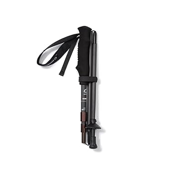 【ka】高レート　ドロマーエルボロム　ドロマーアマテラス　スリーブ付き UL CARBON FOLDING TREKKING POLE 115（105-115cm）Stone Gray