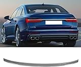 【Funktion】 Heckspoiler können die Aerodynamik Ihres Fahrzeugs verbessern, indem sie den Luftwiderstand verringern oder dazu beitragen, mehr Abtrieb auf das Fahrzeug auszuüben und so den Bodenkontakt für maximale Traktion und Griffigkeit zu maximieren.