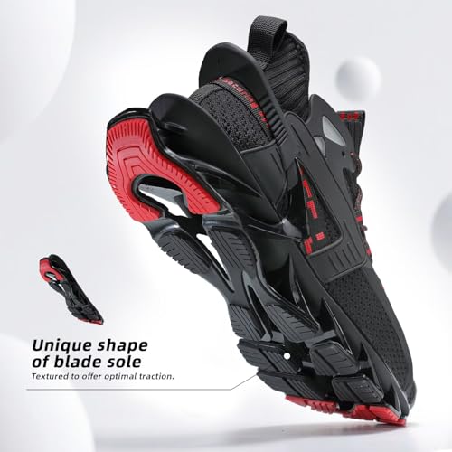 Men's Walking Running Shoes Blade Tennis Casual Fashion Sneakers Comfort Non Slip Sport Athletic Trainer4