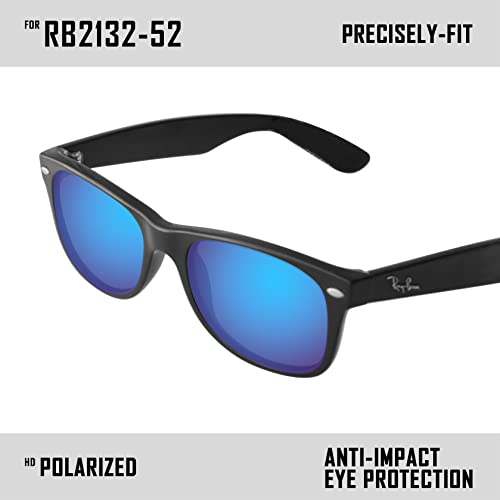Image of Polarized Replacement Lenses for Ray-Ban Wayfarer RB2132 Sunglass