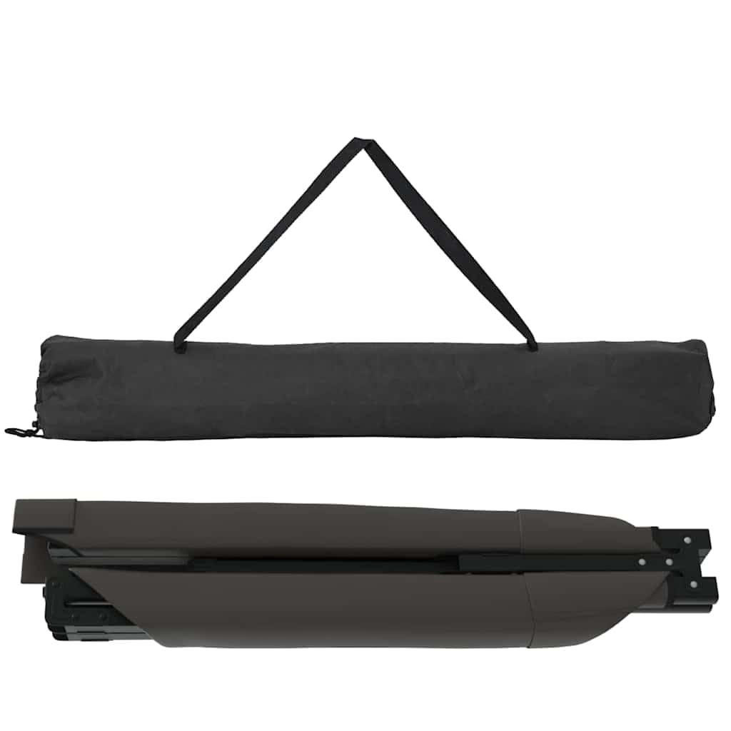INLIFE Klapp Schlafbett fürs Camping Schwarz Ox Stoff,Sportartikel,Outdoor-Aktivitäten,Camping & Wandern,Camping-Möbel,Feldbetten,Schwarz,8.8 KG,42003187