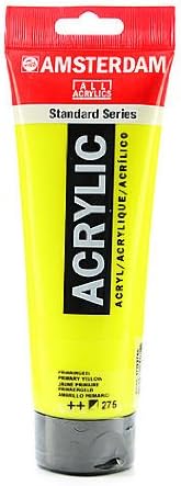 Amsterdam Standard Series Acrylic Paint primary yellow 250 ml [PACK OF 2 ]