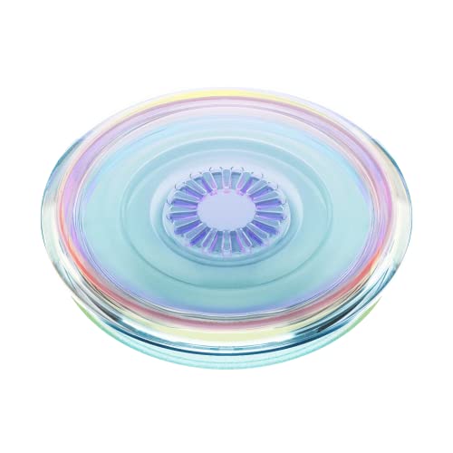 PopSockets PopGrip – Suporte expansível e aderência com parte superior intercambiável – Iridescente
