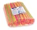 Produktbild 750 Stk. Trinkhalme JUMBO Flexhalme neon (fluor) 250 mm Ø 8 mm, farbig sortiert