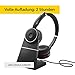 Jabra Evolve 75 Charging Stand Only – Provides Easy and Convenient Charging and Storage, Authentic Office Headset Accessory