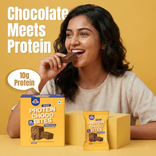 Image of Eatopia Chocolate Dates & Nuts Protein Bites, 10g Protein, Pack 2 (200g)