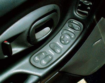 Power Window And Door Lock Switches Left Driver's Side Memory And Right Passenger's Side For 1997-2004 C5 Corvette #TOP1