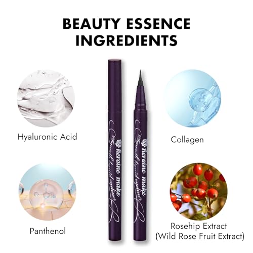 Heroine Make Eyeliner Líquido Negro Waterproof miniatura 4
