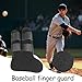 Baseball Finger Guard, Lightweight, 1piece, Non-Slip Palm Sleeve, Finger Protection Baseball, Easy to Wear and Remove, for Athlete Swing Training Competition Batting