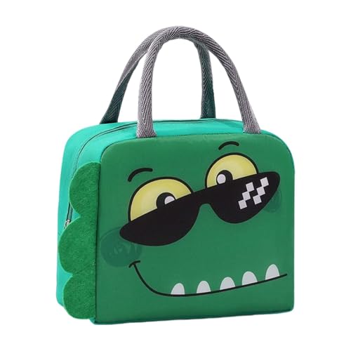 Generisch Mochilas para niños 2 años Bolsa de almuerzo aislada para niños, diseño de dibujos animados, a prueba de fugas, comida térmica, almuerzo ligero para la escuela, pícnic, viajes, mochilas