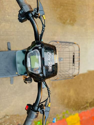 Image of Ultrabikes City Ride Moped | 550 watt Motor | 48V 18Ah Lithium Ion Battery | NO DL Required | 40 Top Speed | Digital Display | 2 Year Warranty | 3 Speed Modes