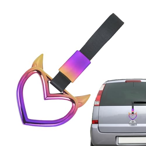 Genérico Deriva - Asas con Anillos en Forma de Corazón | Anillo Decorativo De Advertencia Para Asistencia En Vehículos Autobús Camión