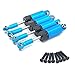 NIDUNO 1Se 1:18 1831 18312 18321 18322 Pièces de Rechange de Voiture RC Pièces de Rechange Métal Amortisseur hydraulique amélioré (Couleur : 1set Shock Absorber)
