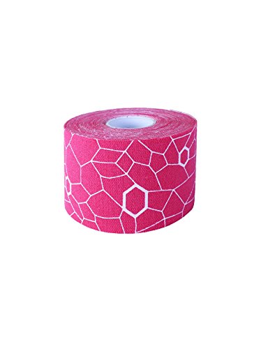 TheraBand – Banda de kinesiología con indicador XactStretch para un Estiramiento y aplicación perfectos, la Mejor en su Clase en adhesión, Resistente al...