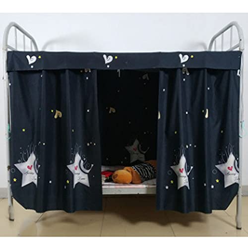 BAO CORE Bettvorhang Hochbett Etagenbett Schlafsaal Mid-Sleeper Bett Zelt Vorhang Tuch Baldachin Verbreitung Blackout Vorhänge Staubdicht Moskito Schutz Bildschirm Net Studentenwohnmein Moskitonetz