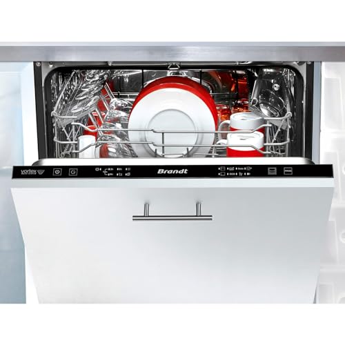 BRANDT Lave vaisselle 14 couverts 44 dB Tout intégrable BDJ424VLB - vue 4