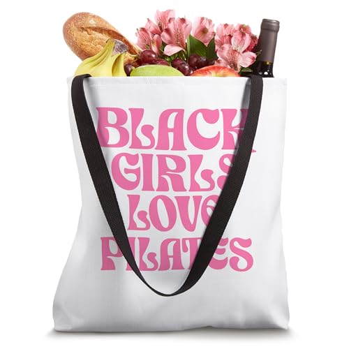 Bolso tote 'Black Girls love Pilates' miniatura 4