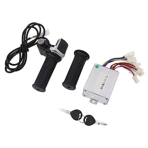 Throttle Grip with Lock, Anti Aging Motor Brushed Speed Controller Power Display Circuit Speed Motor Controller Low Failure Rate 24V 350W for MX350 Electric Scooter