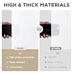 Joydeco White Curtains Backdrop for Wedding Parties, Photo Backdrop Curtains for Wedding Decorations Birthday, Wrinkle Free Polyester 5ft x 10ft Fabric Drape 2 Panels with Rod Pockets - Image 4