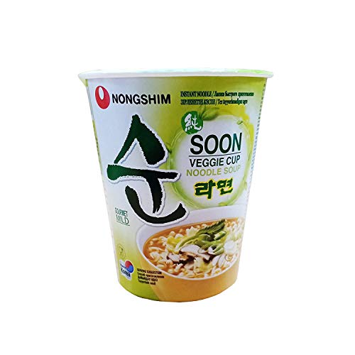 Image of Nongshim Nong Shim Veggie Cup Noodles, Vegetarian, 67 Gm