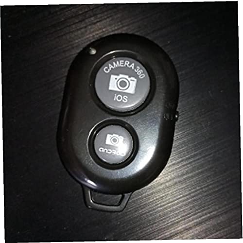 スマホカメラリモコン カメラシャッターリモートコントロール スマホ用 bluetooth リモートコントロールボタン ワイヤレスコントローラ セルフタイマー 使いやすい 自撮りグッズ ブラック
