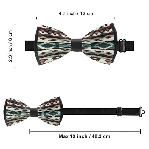 Supdreamc Pre-Tied Polyester Bow Tie for Men & Boys - Perfect for Weddings2