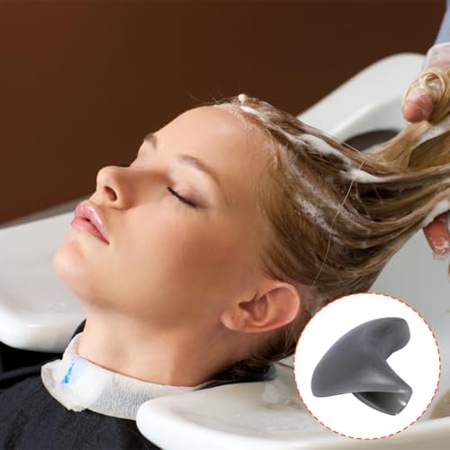 Shampoo Hals Kissen, Salon Nackenkissen Beckenkissen Nackenwaschbeckenkissen Spa Haarschönheit Waschbecken Silikon Greifer Haar Waschen Nacken Nackenschutz für Rückwärtswaschbecken Friseur Haare