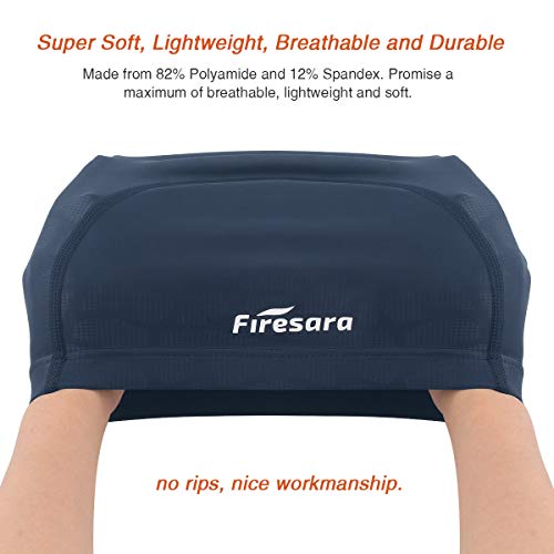 Firesara FLKCAP-02 Fabric Swim Cap, High Elasticity Swimming Cap Keeps Hair Clean Breathable Fit Both Long Hair Short Hair thumb #4