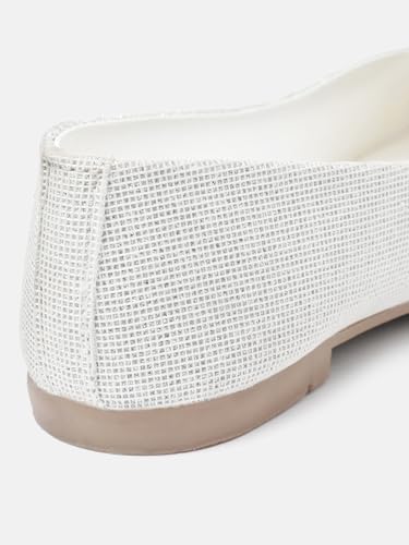 Image of Marc Loire Women's Slip-On Embellished Flat Ballerina Shoes for Casual Wear, Party and Formal Occasions
