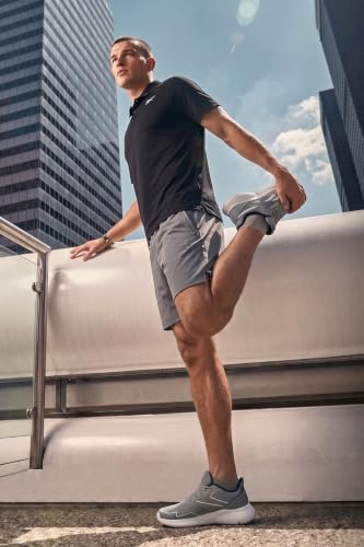 Image of Reebok Men's Polyester Blend Training Shorts - Durable Breathable Gym Shorts for Men | Sports Shorts for Men | Workout Fitness Shorts - Non-Restrictive with Pockets