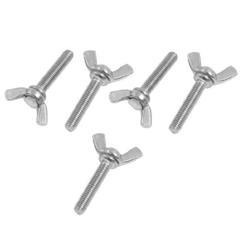 5 Pcs Stainless Steel Fastener Wing Head Screw Bolts 1/5x 1 Amazon.in