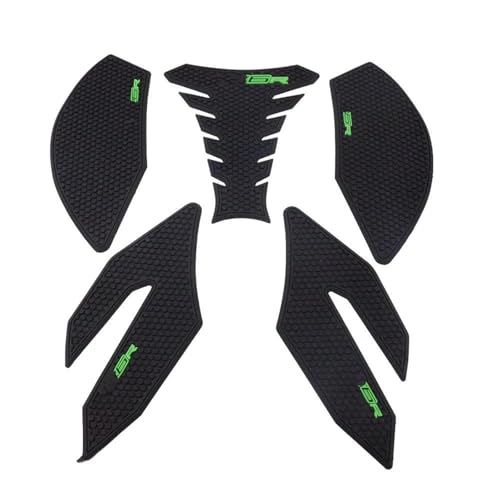 Almohadillas laterales depósito Kawasaki Ninja ZX6R 2019 pegatina tracción carenado