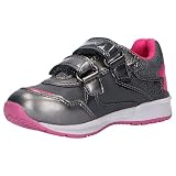 Geox Sportschuhe für Mädchen B041SA 0NFHI B PAVLIS C1E9F Graphite Schuhgröße 21 EU