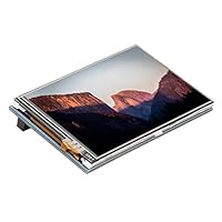 480 x 320 IPS-Touchscreen, Widerstands-Touchscreen-Typ Qualitätskontrollstandards 85,42 x 55,60 mm LCD-Display mit Langer Lebensdauer für -Motherboards