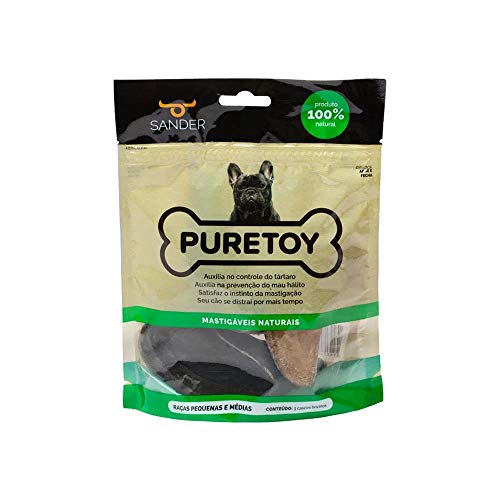 Kit Casco de Boi com 3 unidades 100% Natural -Puretoy